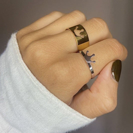 Crown Duo Ring